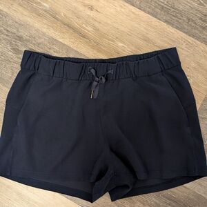 Lululemon Navy On the Fly Short